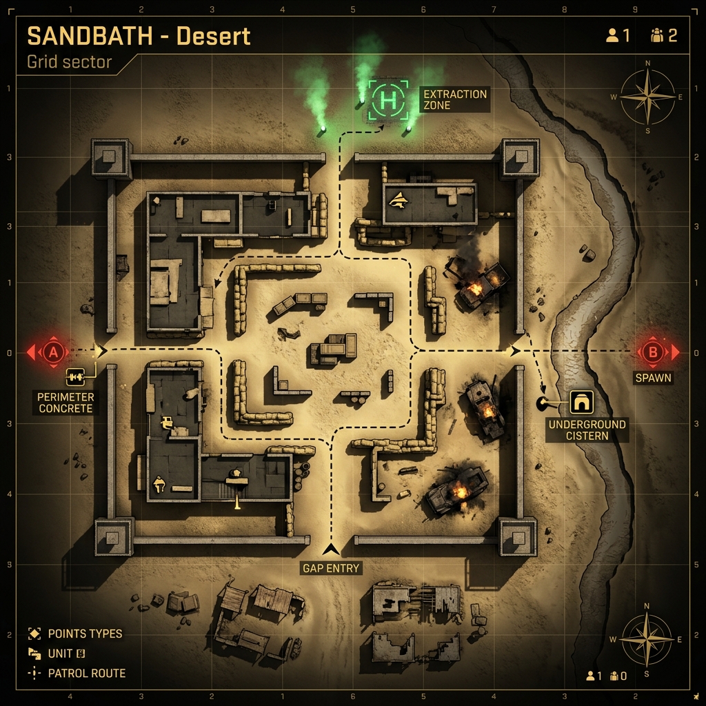 SANDBATH map